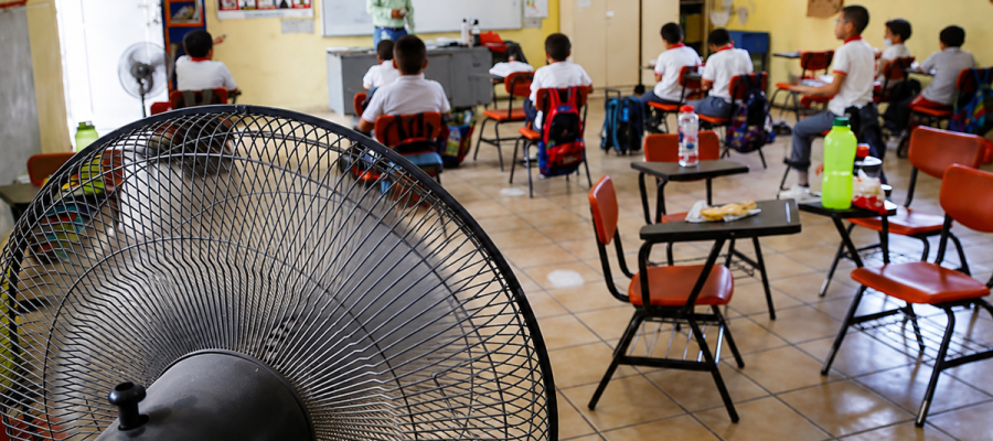 El calor ya amenaza las clases: quieren recorte de horarios