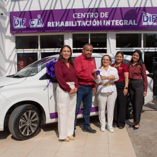 CRI Altamira: Reciben camioneta para traslados