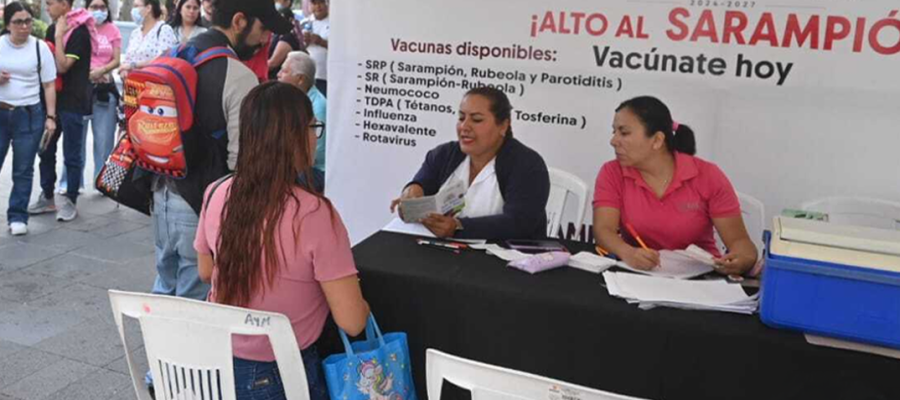 ¿Ya estás protegido del sarampión? Vacunas gratuitas en Tampico
