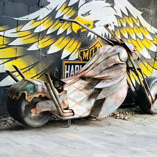 La capital tendrá su monumento biker