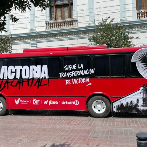 ¿Ya conoces el LaloBus?                                             Nueva iniciativa de movilidad en Victoria